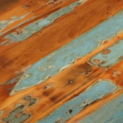 Tavolino Da Salotto 68x68x35 Cm In Legno Massello Di Recupero -Garden Home tavolino da salotto 68x68x35 cm in legno massello di recupero 3