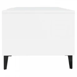 Tavolino Da Salotto Bianco 102x50x40 Cm In Legno Multistrato 14 Tavolino Da Salotto Bianco 102x50x40 Cm In Legno Multistrato -Garden Home tavolino da salotto bianco 102x50x40 cm in legno multistrato 6