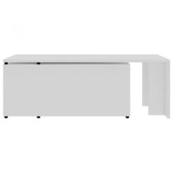 Tavolino Da Salotto Bianco 150x50x35 Cm In Legno Multistrato 14 Tavolino Da Salotto Bianco 150x50x35 Cm In Legno Multistrato -Garden Home tavolino da salotto bianco 150x50x35 cm in legno multistrato 6