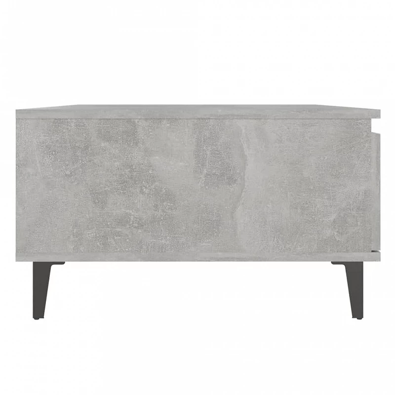 Tavolino Da Salotto Grigio Cemento 90x60x35 Cm In Truciolato 7 Tavolino Da Salotto Grigio Cemento 90x60x35 Cm In Truciolato - immagine 7