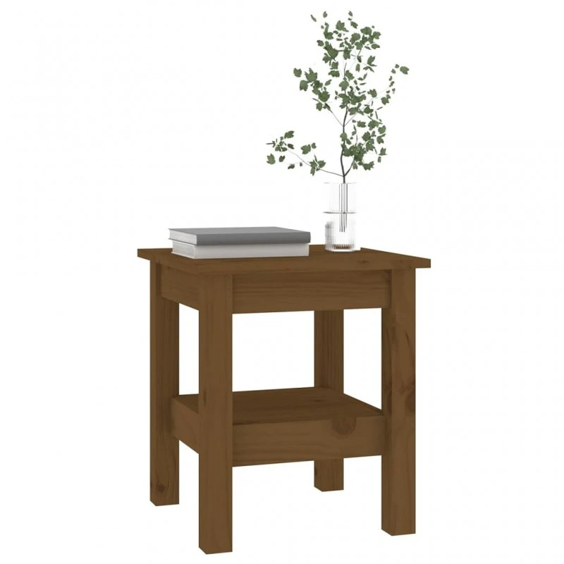 Tavolino Da Salotto Miele 35x35x40 Cm Legno Massello Di Pino 5 Tavolino Da Salotto Miele 35x35x40 Cm Legno Massello Di Pino - immagine 5