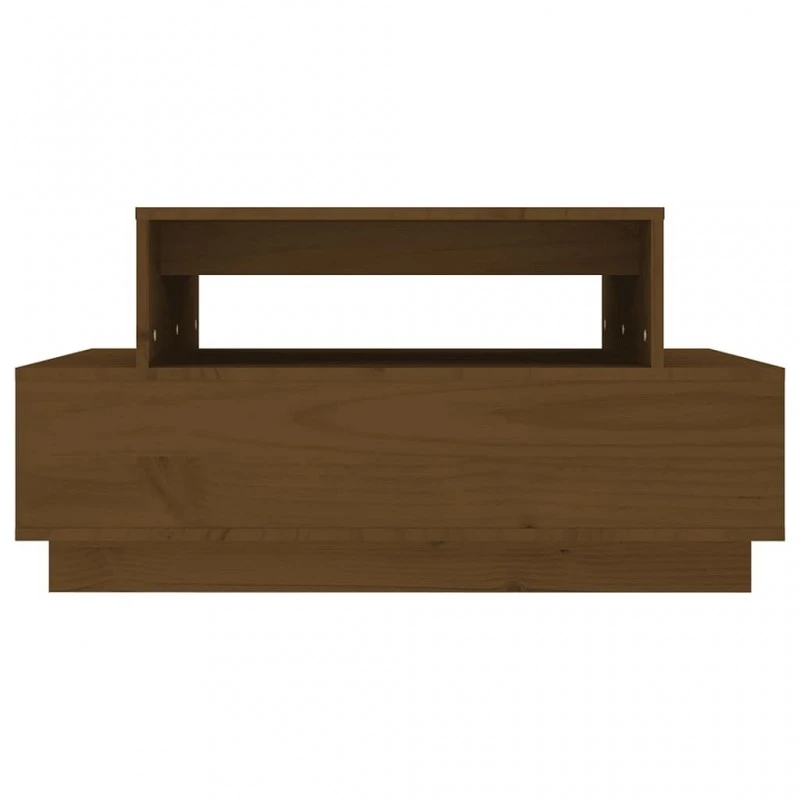 Tavolino Da Salotto Miele 80x55x40,5 Cm Legno Massello Di Pino 5 Tavolino Da Salotto Miele 80x55x40,5 Cm Legno Massello Di Pino - immagine 5