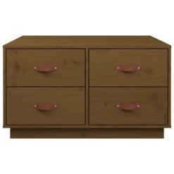 Tavolino Da Salotto Miele 80x80x45 Cm Legno Massello Di Pino -Garden Home tavolino da salotto miele 80x80x45 cm legno massello di pino 5