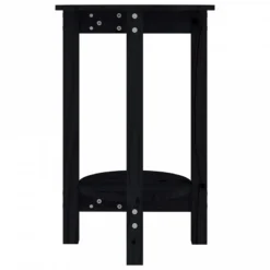 Tavolino Da Salotto Nero Ø 40x60 Cm In Legno Massello Di Pino 12 Tavolino Da Salotto Nero Ø 40x60 Cm In Legno Massello Di Pino -Garden Home tavolino da salotto nero o 40x60 cm in legno massello di pino 4