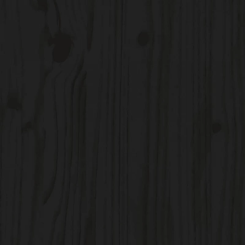 Tavolino Da Salotto Nero Ø 40x60 Cm In Legno Massello Di Pino 7 Tavolino Da Salotto Nero Ø 40x60 Cm In Legno Massello Di Pino - immagine 7