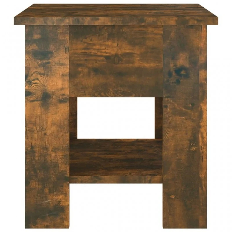 Tavolino Da Salotto Rovere Fumo 40x40x42 Cm Legno Multistrato 5 Tavolino Da Salotto Rovere Fumo 40x40x42 Cm Legno Multistrato - immagine 5