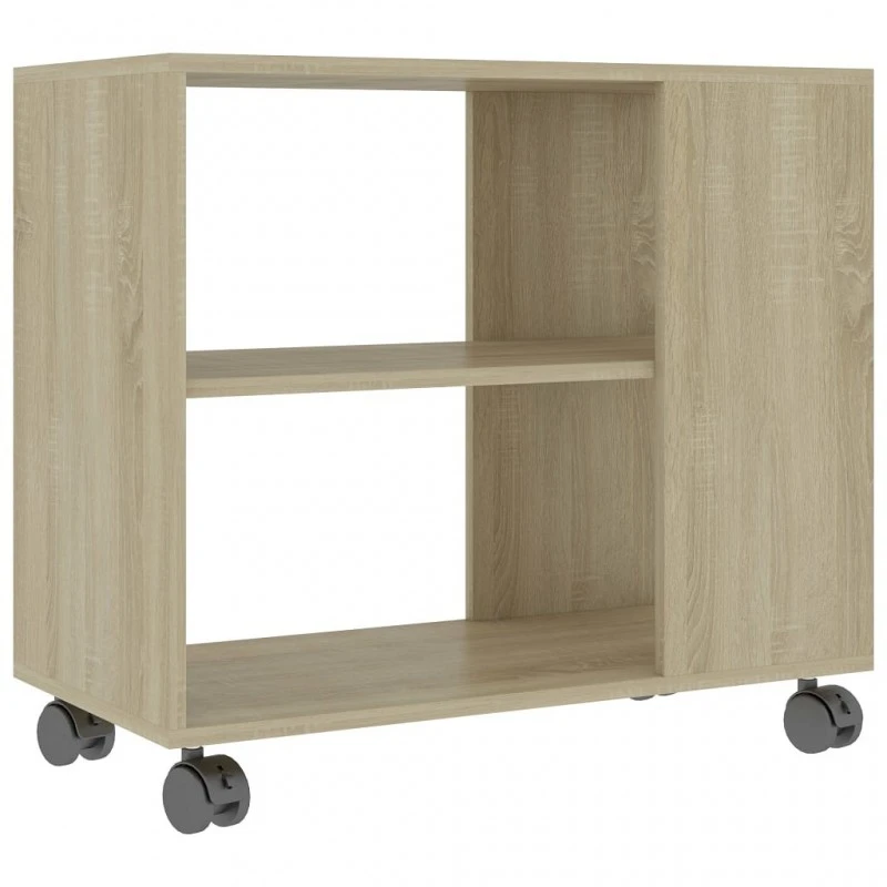 Tavolino Da Salotto Rovere Sonoma 70x35x55 Cm Legno Multistrato 2 Tavolino Da Salotto Rovere Sonoma 70x35x55 Cm Legno Multistrato - immagine 2