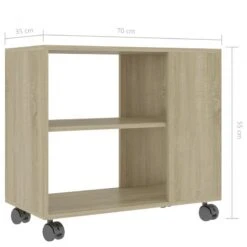 Tavolino Da Salotto Rovere Sonoma 70x35x55 Cm Legno Multistrato 11 Tavolino Da Salotto Rovere Sonoma 70x35x55 Cm Legno Multistrato -Garden Home tavolino da salotto rovere sonoma 70x35x55 cm legno multistrato 5