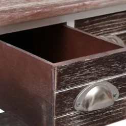 Tavolino Laterale Marrone 40x40x40 Cm In Legno Di Paulownia 10 Tavolino Laterale Marrone 40x40x40 Cm In Legno Di Paulownia -Garden Home tavolino laterale marrone 40x40x40 cm in legno di paulownia 4