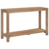 Tavolo Consolle 120x35x75 Cm In Legno Massello Di Teak 16 Tavolo Consolle 120x35x75 Cm In Legno Massello Di Teak -Garden Home tavolo consolle 120x35x75 cm in legno massello di teak