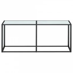 Tavolo Consolle Bianco Marmo 180x35x75,5 Cm In Vetro Temperato 10 Tavolo Consolle Bianco Marmo 180x35x75,5 Cm In Vetro Temperato -Garden Home tavolo consolle bianco marmo 180x35x755 cm in vetro temperato 2