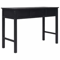 Tavolo Consolle Nero 110x45x76 Cm In Legno 13 Tavolo Consolle Nero 110x45x76 Cm In Legno -Garden Home tavolo consolle nero 110x45x76 cm in legno 4