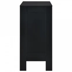 Tavolo Da Bar Con Ripiano Nero 110x50x103 Cm 9 Tavolo Da Bar Con Ripiano Nero 110x50x103 Cm -Garden Home tavolo da bar con ripiano nero 110x50x103 cm 3