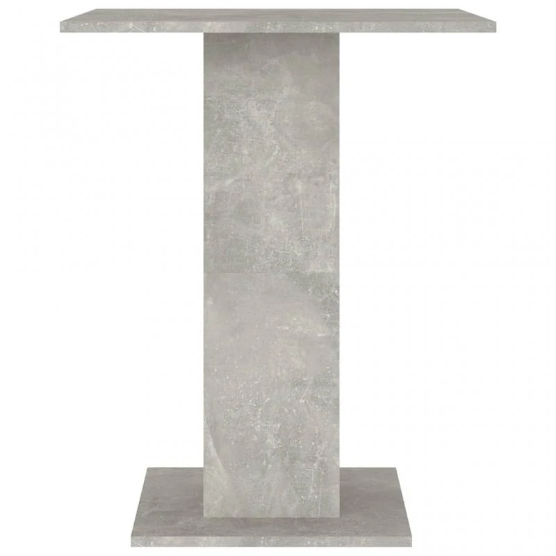 Tavolo Da Bistrot Grigio Cemento 60x60x75 Cm In Truciolato 5 Tavolo Da Bistrot Grigio Cemento 60x60x75 Cm In Truciolato - immagine 5