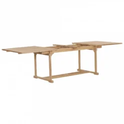 Tavolo Da Giardino Allungabile 180-280x100x75 Cm In Teak 11 Tavolo Da Giardino Allungabile 180-280x100x75 Cm In Teak -Garden Home tavolo da giardino allungabile 180 280x100x75 cm in teak 2