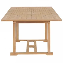 Tavolo Da Giardino Allungabile 180-280x100x75 Cm In Teak 13 Tavolo Da Giardino Allungabile 180-280x100x75 Cm In Teak -Garden Home tavolo da giardino allungabile 180 280x100x75 cm in teak 4
