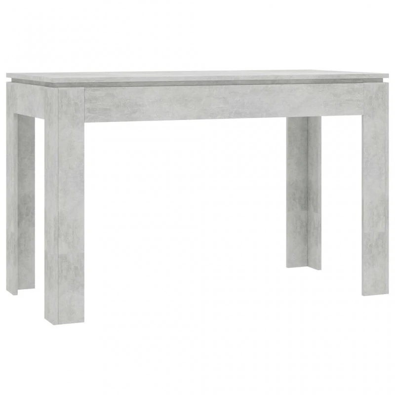 Tavolo Da Pranzo Grigio Cemento 120x60x76 Cm In Truciolato 2 Tavolo Da Pranzo Grigio Cemento 120x60x76 Cm In Truciolato - immagine 2