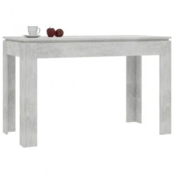 Tavolo Da Pranzo Grigio Cemento 120x60x76 Cm In Truciolato 8 Tavolo Da Pranzo Grigio Cemento 120x60x76 Cm In Truciolato -Garden Home tavolo da pranzo grigio cemento 120x60x76 cm in truciolato 2