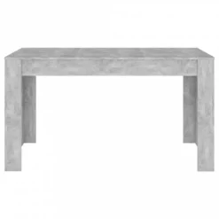 Tavolo Da Pranzo Grigio Cemento 140x74,5x76 Cm In Truciolato -Garden Home tavolo da pranzo grigio cemento 140x745x76 cm in truciolato 2