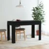 Tavolo Da Pranzo Nero 120x60x76 Cm In Truciolato 12 Tavolo Da Pranzo Nero 120x60x76 Cm In Truciolato -Garden Home tavolo da pranzo nero 120x60x76 cm in truciolato
