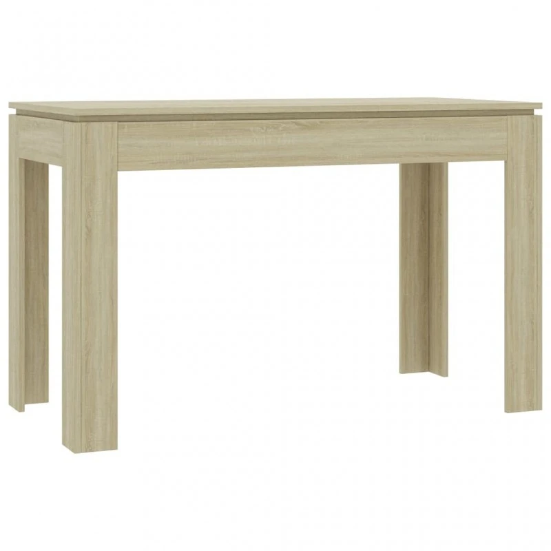 Tavolo Da Pranzo Rovere Sonoma 120x60x76 Cm In Truciolato 2 Tavolo Da Pranzo Rovere Sonoma 120x60x76 Cm In Truciolato - immagine 2