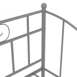 Telaio Divano Letto Estraibile Grigio In Metallo 90x200 Cm -Garden Home telaio divano letto estraibile grigio in metallo 90x200 cm 8