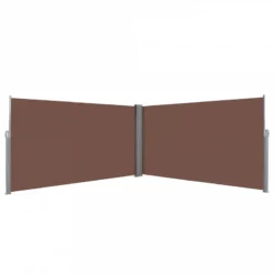 Tenda Da Sole Laterale Retrattile 160x600 Cm Marrone