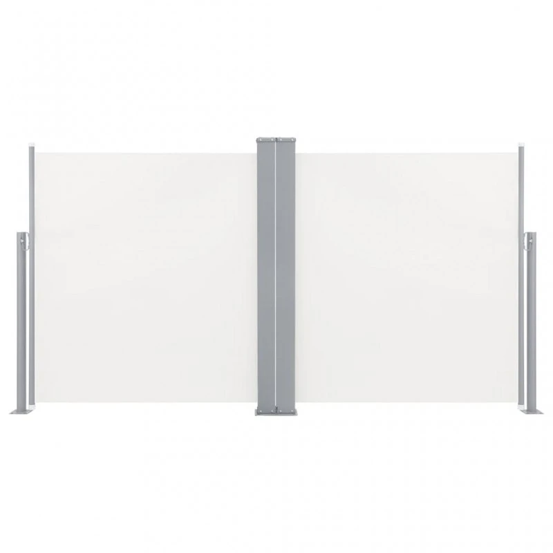 Tenda Da Sole Laterale Retrattile Crema 120x600 Cm 4 Tenda Da Sole Laterale Retrattile Crema 120x600 Cm - immagine 4