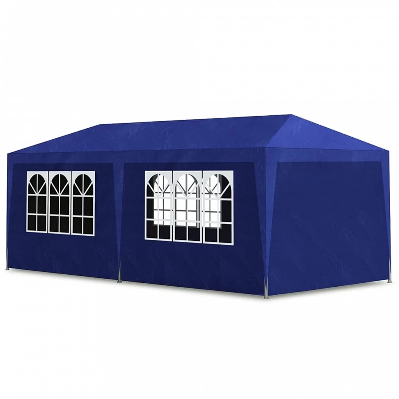 Tenda Per Feste 3x6 M Blu 2 Tenda Per Feste 3x6 M Blu - immagine 2
