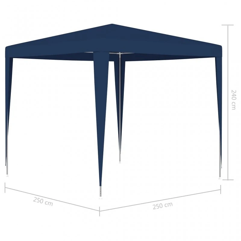 Tendone Per Feste 2,5x2,5 M Blu 7 Tendone Per Feste 2,5x2,5 M Blu - immagine 7