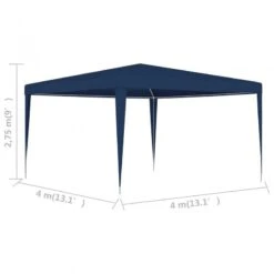 Tendone Per Feste 4x4 M Blu 13 Tendone Per Feste 4x4 M Blu -Garden Home tendone per feste 4x4 m blu 6