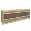 Terrario In Legno Multistrato 144x46x48 Cm -Garden Home terrario in legno multistrato 144x46x48 cm