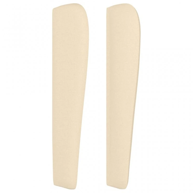 Testiera Ad Orecchio Crema 103x23x118/128 Cm In Tessuto 4 Testiera Ad Orecchio Crema 103x23x118/128 Cm In Tessuto - immagine 4