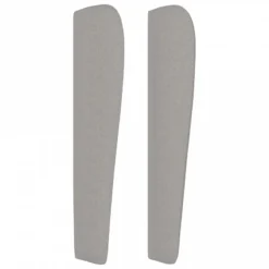 Testiera Ad Orecchio Grigio Chiaro 83x23x118/128 Cm In Tessuto -Garden Home testiera ad orecchio grigio chiaro 83x23x118 128 cm in tessuto 3