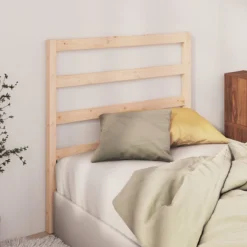 Testiera Per Letto 95x4x100 Cm In Legno Massello Di Pino -Garden Home testiera per letto 95x4x100 cm in legno massello di pino 2