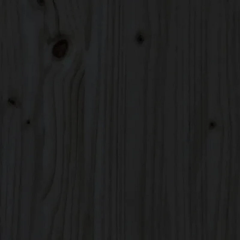 Testiera Per Letto Nera 146x4x104 Cm In Legno Massello Di Pino 5 Testiera Per Letto Nera 146x4x104 Cm In Legno Massello Di Pino - immagine 5