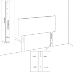 Testiere 2 Pz Blu Scuro 72x5x78/88 Cm In Velluto -Garden Home testiere 2 pz blu scuro 72x5x78 88 cm in velluto 4