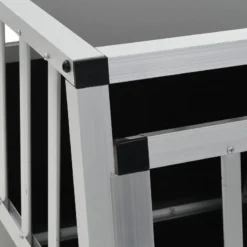 Trasportino Per Cani Con Doppia Porta 89x69x50 Cm -Garden Home trasportino per cani con doppia porta 89x69x50 cm 7