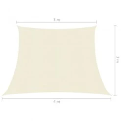 Vela Parasole 160 G/m² Crema 3/4x3 M In HDPE 11 Vela Parasole 160 G/m² Crema 3/4x3 M In HDPE -Garden Home vela parasole 160 g m crema 3 4x3 m in hdpe 5