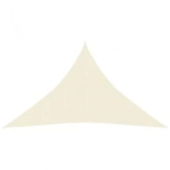 Vela Parasole 160 G/m² Crema 3,5x3,5x4,9 M In HDPE