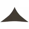 Vela Parasole 160 G/m² Marrone 3,5x3,5x4,9 M In HDPE -Garden Home vela parasole 160 g m marrone 35x35x49 m in hdpe