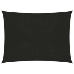 Vela Parasole 160 G/m² Nera 3,5x4,5 M In HDPE