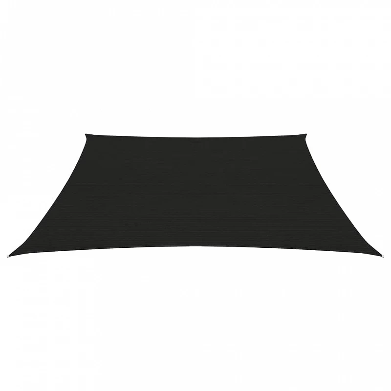 Vela Parasole 160 G/m² Nera 3,6x3,6 M In HDPE 2 Vela Parasole 160 G/m² Nera 3,6x3,6 M In HDPE - immagine 2