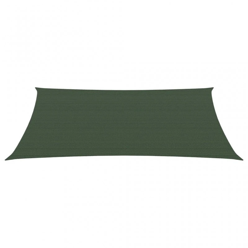 Vela Parasole 160 G/m² Verde Scuro 2,5x4 M In HDPE 2 Vela Parasole 160 G/m² Verde Scuro 2,5x4 M In HDPE - immagine 2