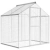 Voliera Da Giardino In Alluminio 178x122x194 Cm 3 Voliera Da Giardino In Alluminio 178x122x194 Cm -Garden Home voliera da giardino in alluminio 178x122x194 cm