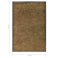 Zerbino Lavabile Marrone 60x90 Cm -Garden Home zerbino lavabile marrone 60x90 cm 5